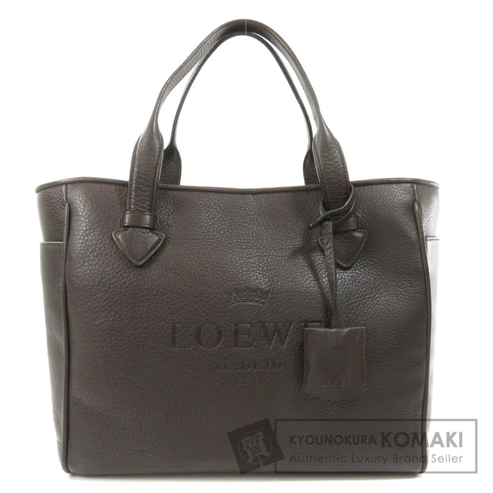Loewe motif tote bag calfskin